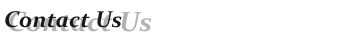 Contact Us